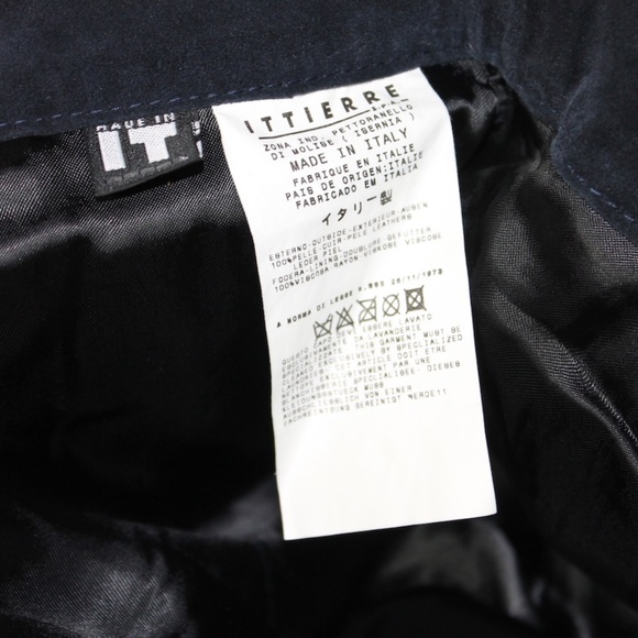 Authentic Vintage Versace Suede Mini Skirt - Picture 7 of 7